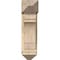 Ekena Millwork Merced Arts and Crafts Rough Sawn Bracket w/ Offset Brace, Douglas Fir, 8"W x 18"D x 30"H BKT0806X18X30MRC03RDF - alternate 3